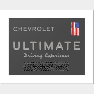 CHEVROLET OWNERS AMERICAN CAR FRONT & BACK Posters and Art
